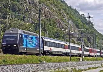 Tren hacia Lausanne