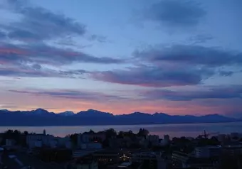 Vistas panorámicas de Lausanne