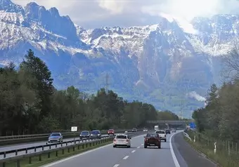 Autopistas en Suiza