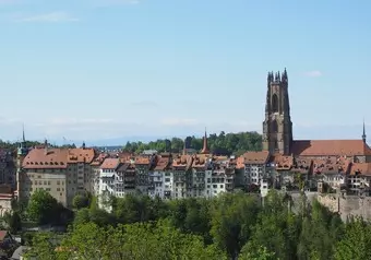 Espectaculares vistas de Fribourg