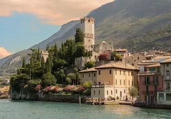 Vista general de Malcesine