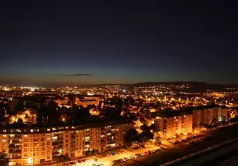 Skyline de noche