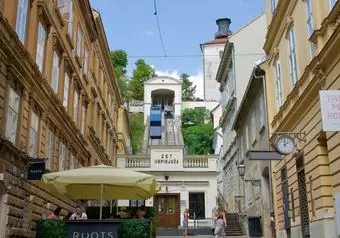 Funicular Zagreb, Croacia