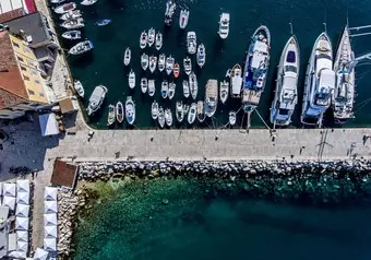 Puerto en Croacia