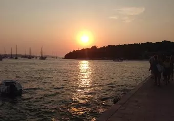 Atardecer en Hvar, Croacia