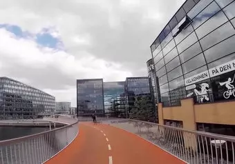 Carril de Bici Copenhaguen