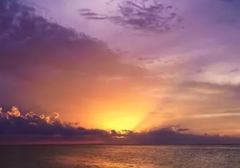Atardecer en el Muelle de Holbox