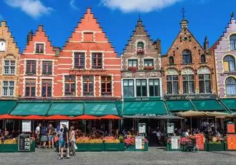 Brujas Bélgica Mercado
