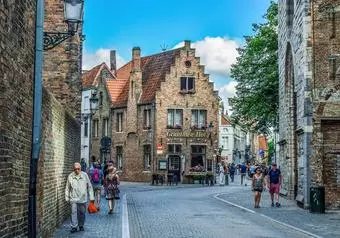 Brujas Bélgica Tienda Esquina