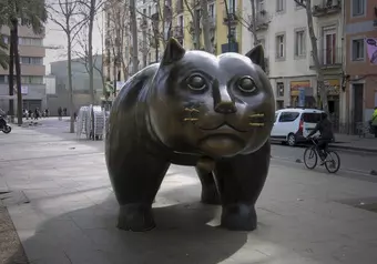 Gato de Botero Barcelona