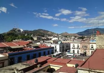 Vista Aérea de Ciudad Oaxaca