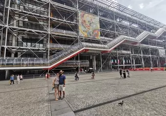 Entrada a Centre Pompidou