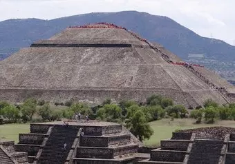 Teotihuacan Climb Pyramid