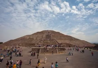 Teotihuacan Front Pyramid
