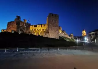 Castillo de Ponferrada Noche