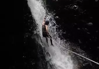 Rappel Arenal Waterfall