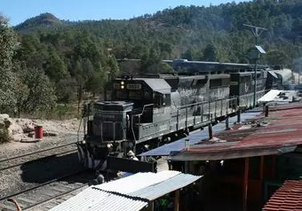 Tren Chepe Llegada a la Estación
